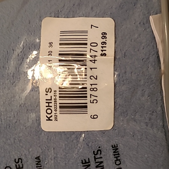 Biddeford heated blue microplush blanket Sz Full with controller - Picture 7 of 7